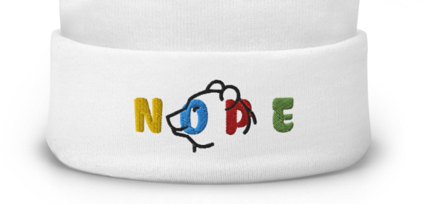 Elynoa Signature Embroidered Beanie